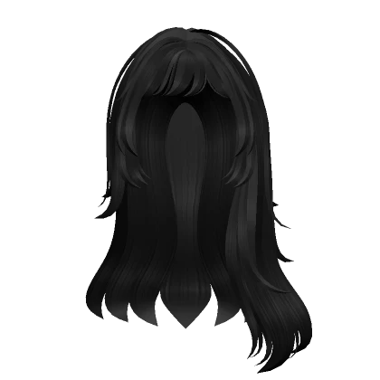 Black Long Messy Doll Hair