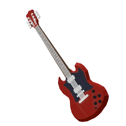 Red Electric Guitar