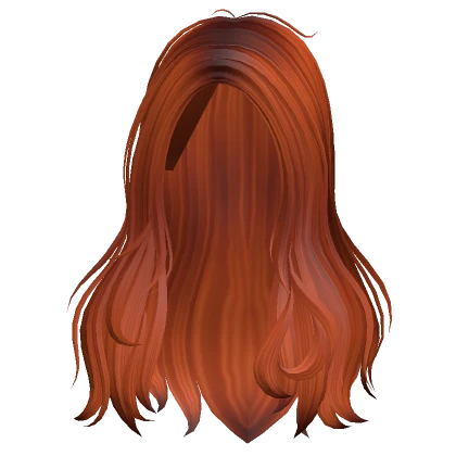 Messy Long Ginger Wavy Hair - MeganPlays Edition