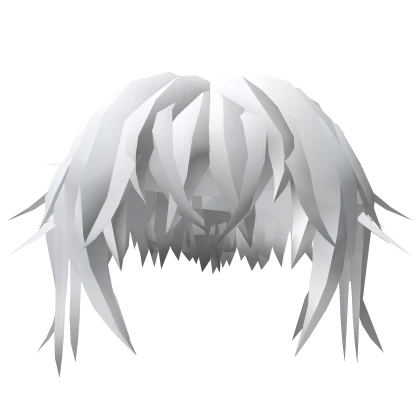 Messy White Hair
