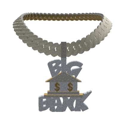 Iced Out Big Bank Chain