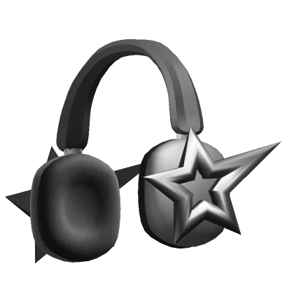 Liquid Metal Star Headphones