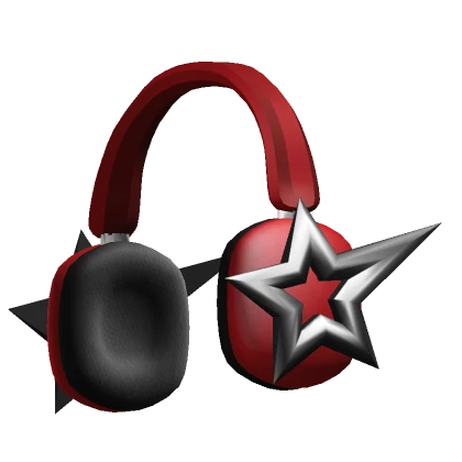 Liquid Metal Star Headphones