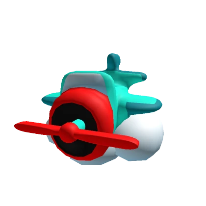 Toy Plane with Cloud