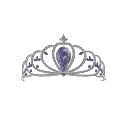 Princess Purple Diamond Tiara