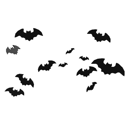 bat confetti