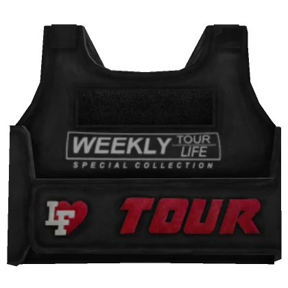 Red LF Tour Life Combat Vest