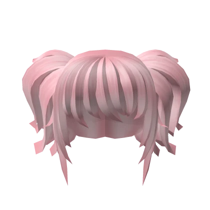 Clover's Pigtails in Pink