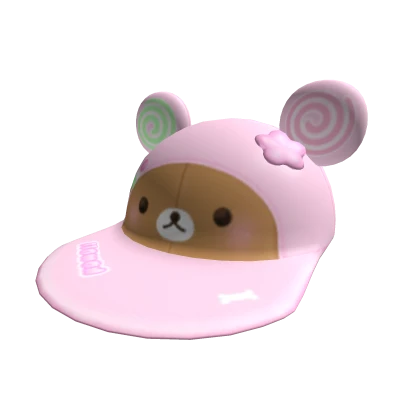 ♡ cute brown dango bear cap 🍡