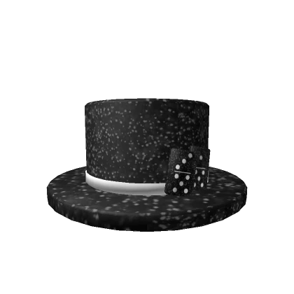 Black Iron Domino Top Hat