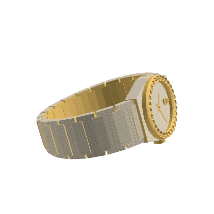 Iced Out S3 Watch [Bright Gold]