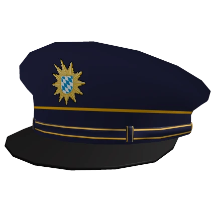 German Police Cap Bavaria (Dark Blue)