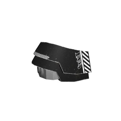 Heavy Excavator Right Shoulder Plate Black