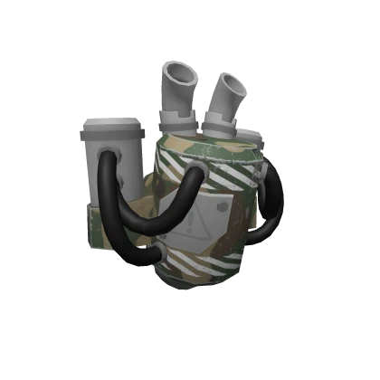 Heavy Excavator Engine Backpack Camo