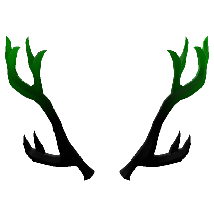 Green Gradient Antlers