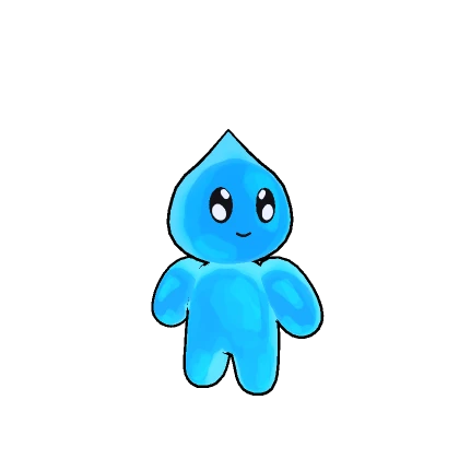 Cute Water Boy (Neon)