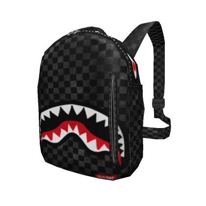 🎒Black Glo Ent Shark Backpack🎒