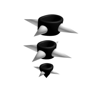Black Spiked Band (For Korblox)