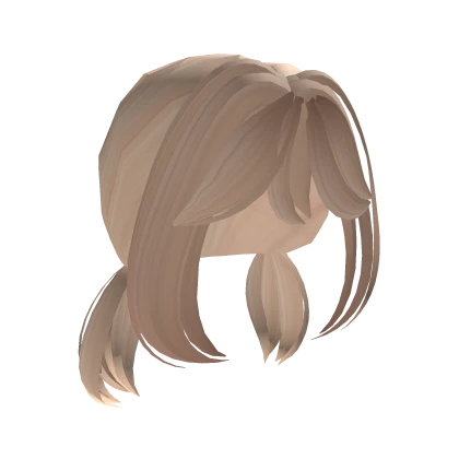 ♡ kawaii blonde mini pigtails