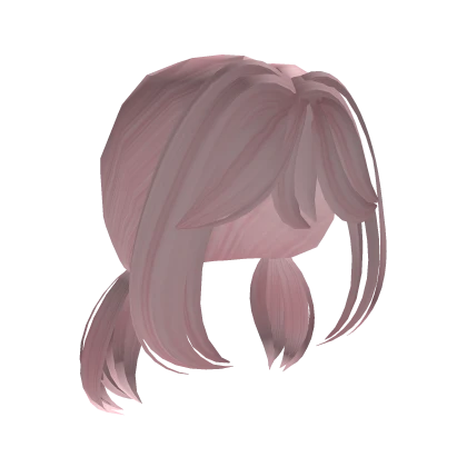 ♡ kawaii pastel pink mini pigtails