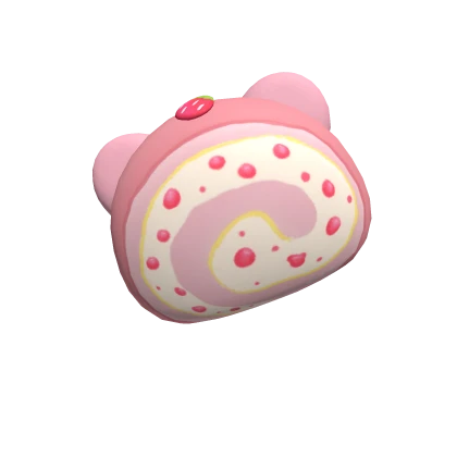 Kawaii Strawberry Cake Roll