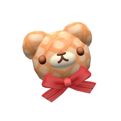 Kawaii Bear Dough Bun Clip