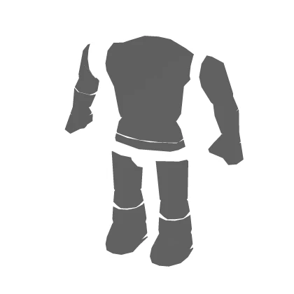 John White R15 Outline Avatar Aura