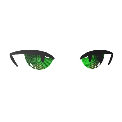 Color Changing Anime Eyes: Green to Black