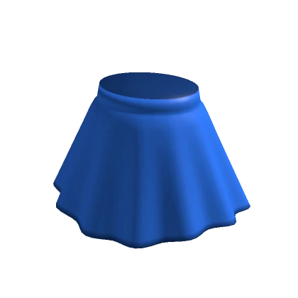 blue skirt