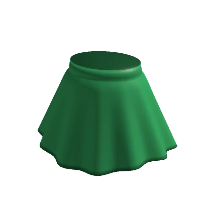 green skirt