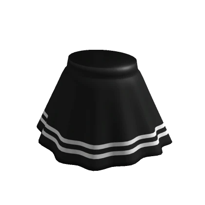 black anime girl skirt