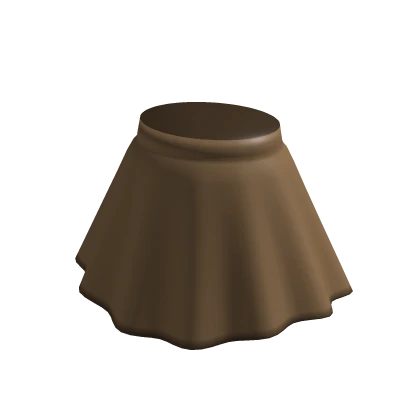 brown skirt