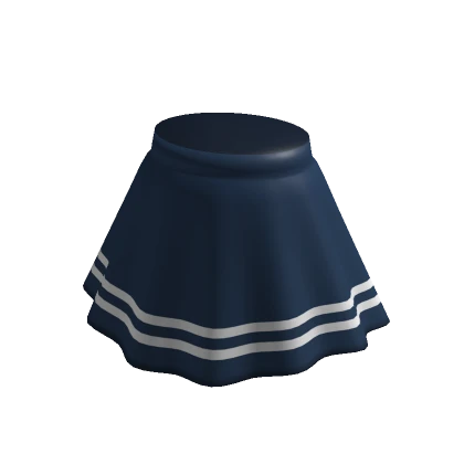 navy blue anime skirt