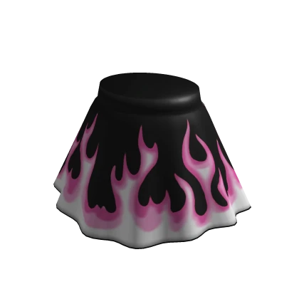 pink fire skirt