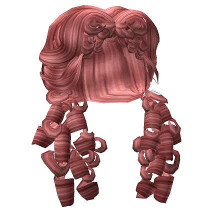 Daphne's Fairy Curly Pigtails in Bacon recolor