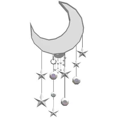 Silver Moon Earrings