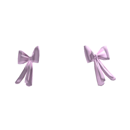 Adorable Pink Bow Hairclips