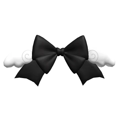 Black Angel Head bow