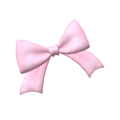 Pastel Pink Preppy Head Bow