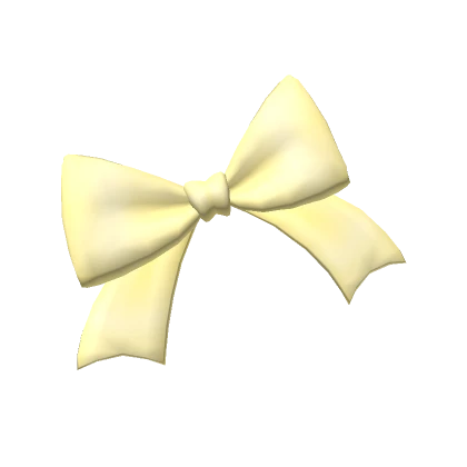 Yellow Preppy Head Bow