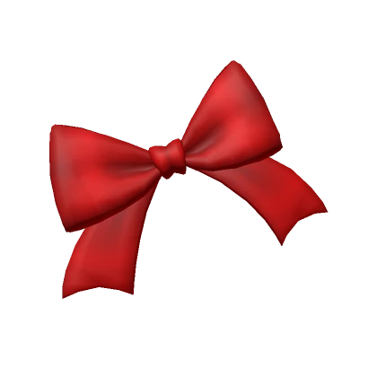 Red Preppy Head Bow