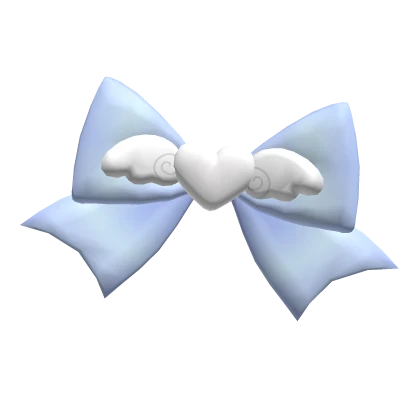 Pastel Blue Cupid Headbows