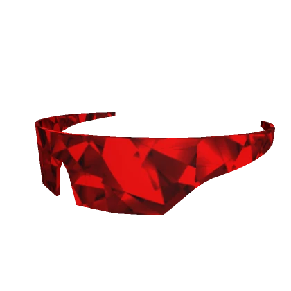 Red Crystaline Shades