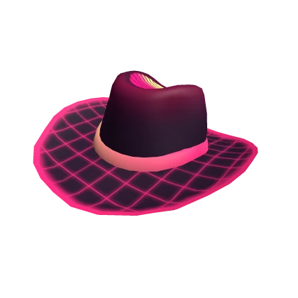 Retrowave Cowboy Hat