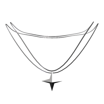 Silver Star Necklace