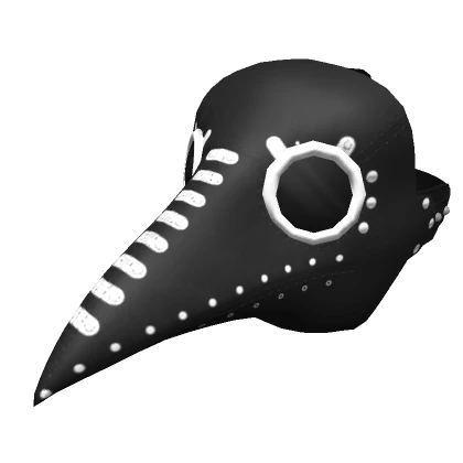 Plague Doctor Mask (Black & White)