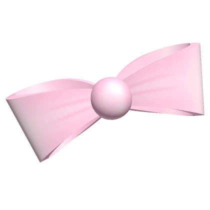 ♡ adorable pink bow hairclip