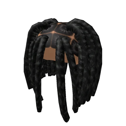 Long Black Dreads