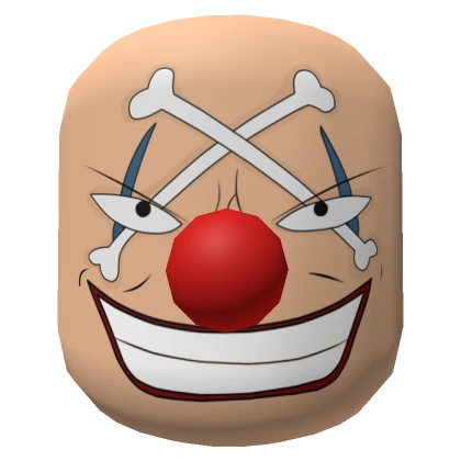 Scary Clown Face