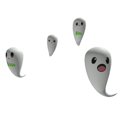 Halloween ghosts. Booo